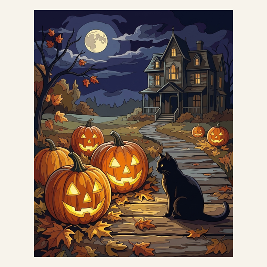 Halloween Night | Paint by Numbers