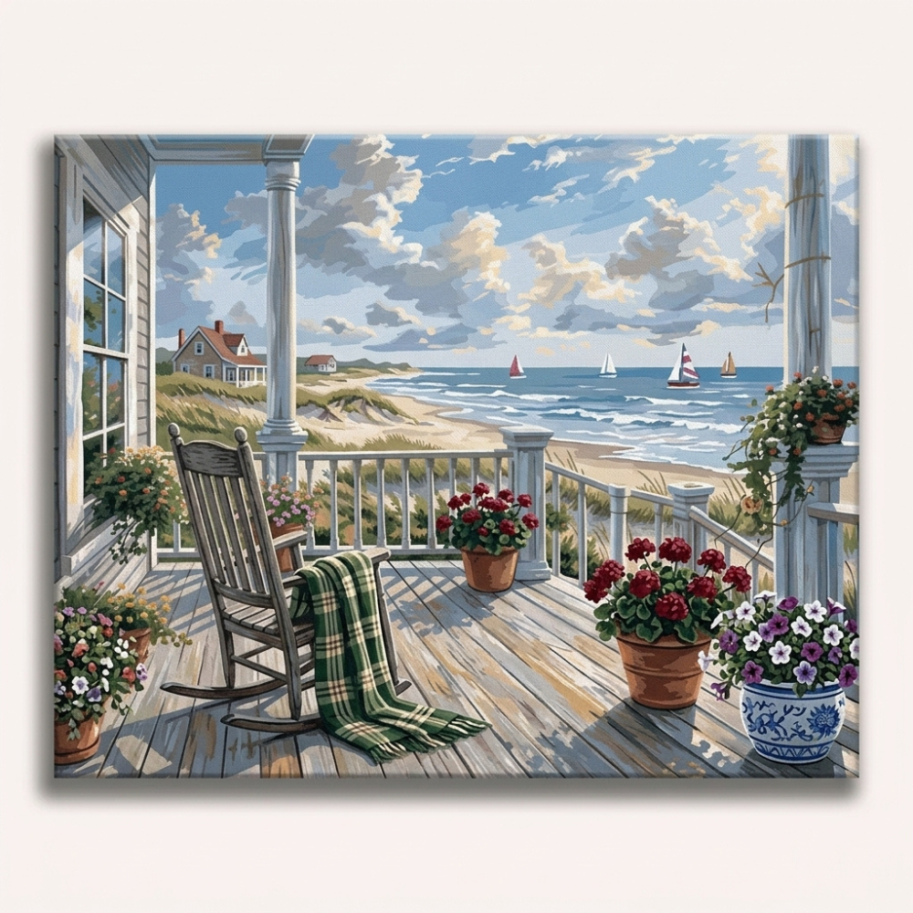 Calming Sea | Paint by Numbers