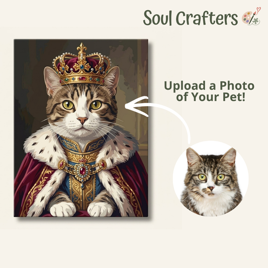 Custom Royal Pet | Paint By Numbers