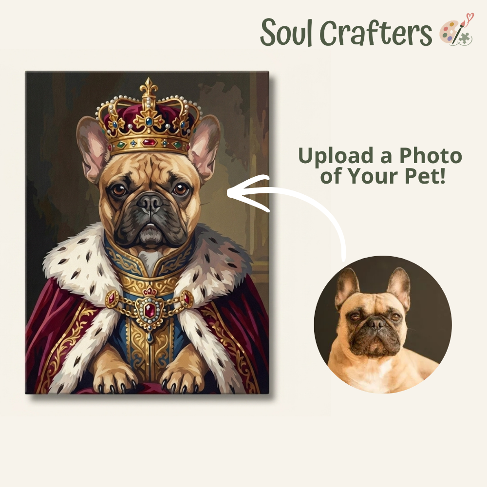 Custom Royal Dog | Paint By Numbers