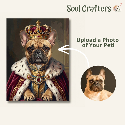 Custom Royal Dog | Paint By Numbers