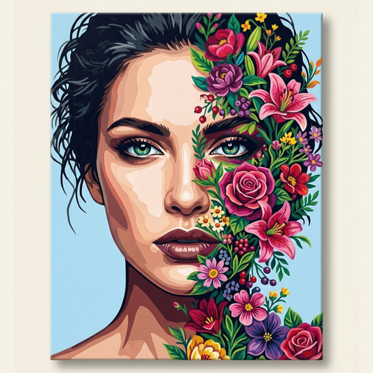 Flower Women | Paint by Numbers