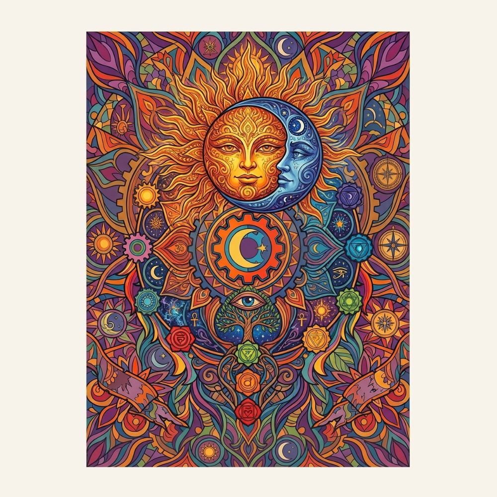 Moon Power | Paint by Numbers