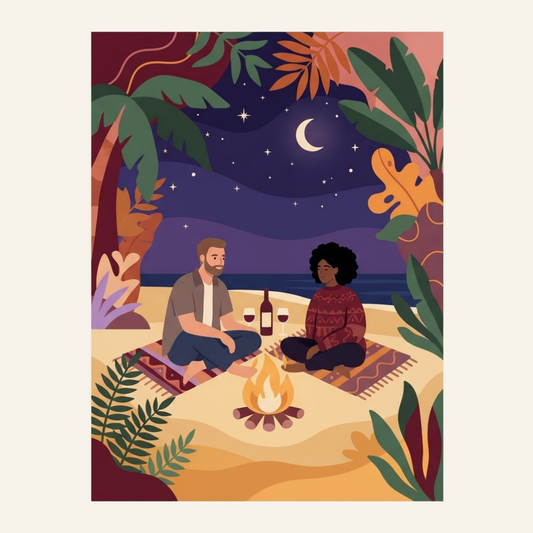Island Vibes  | Paint by Numbers