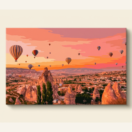 Dreamy Balloons | Paint by Numbers